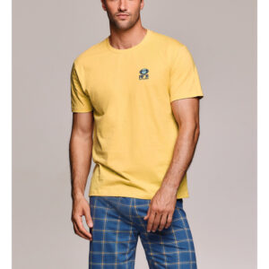 Ανδρική Πυζάμα με κοντό μανίκι και βερμούδα INFIORE Uomo CLG 752452-Cambridge.