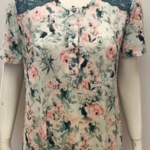 Βαμβακερό Νυχτικό με κοντό μανίκι GIOTA Homewear 3104.