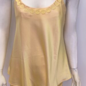 Κρεπ Σατέν Homewear με λεπτή ράντα και βερμούδα, BOSELLI Lingerie K30.