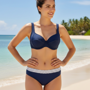 Bikini Set με μπανέλα, χωρίς επένδυση, HELEN Swimwear 7619, Cup G.