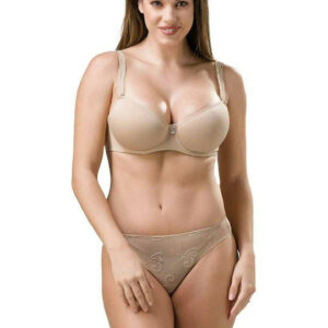 Spacer Μπαλκονέ Σουτιέν με ελαφριά ενίσχυση και μπανέλα, LUNA 1966 Celebration,μπεζ.