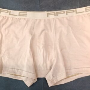 Βαμβακερό Ανδρικό boxer APPLE Underclothing 112969 2pack,μπεζ.
