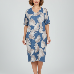 Φόρεμα με κοντό μανίκι REGI Homewear 071204.