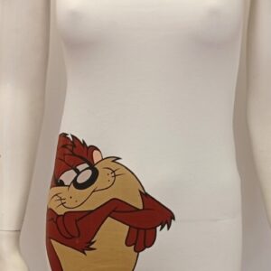 Mini Εφαρμοστό Φόρεμα με λεπτή τιράντα LOONEY TUNES Taz 1120114.
