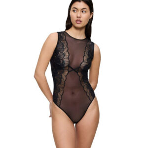 Κορμάκι TRIUMPH Palina Moonlight Kiss μαύρο, 10225023-0004.