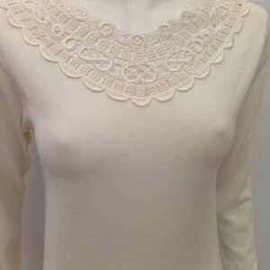 Μάλλινο μακρυμάνικο Κορμάκι FILAM Intimo FL-546, εκρού.