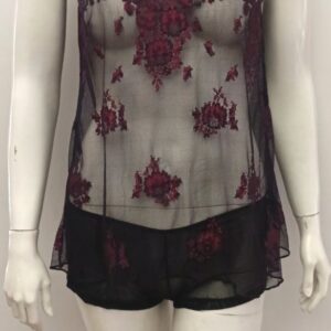 Διάφανο (see-through) Νεγκλιζέ σετ BONITA Lingerie 678.