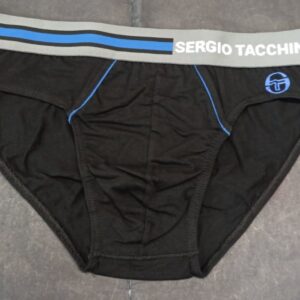 Βαμβακερό Ανδρικό slip SERGIO TACCHINI 21331,μαύρο.