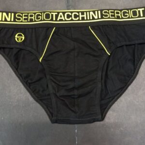 Βαμβακερό Ανδρικό slip SERGIO TACCHINI 21351,μαύρο.