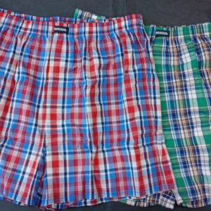 Popline Φαρδύ Ανδρικό Βαμβακερό Boxer MINERVA 23074-26, με άνοιγμα, 2τμχ.