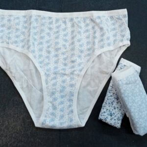 Βαμβακερά Γυναικεία σλιπ ψηλόμεσα 3 τεμαχίων BERRAK 11447.