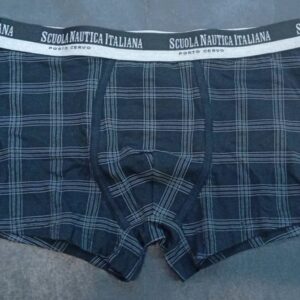 Ανδρικό βαμβακερό boxer NAUTICA ITALIANA 2110,μαύρο.