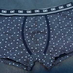 Ανδρικό βαμβακερό boxer NAUTICA ITALIANA 1956, μαύρο.