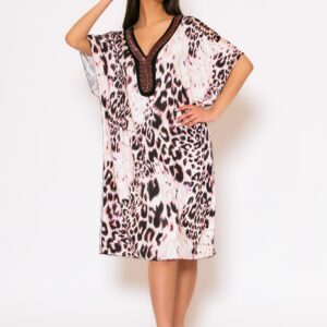 Γυναικείο Φόρεμα με κοντό μανίκι SCHERZO Homewear 5527.