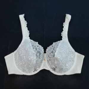 Σουτιέν με μπανέλα,χωρίς επένδυση Kiveli 11265,λευκό,Cup C.