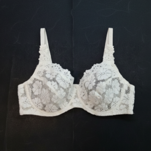 Σουτιέν με μπανέλα,χωρίς ενίσχυση, LOVABLE Intimo 14108,λευκό,Cup C.