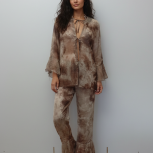 Γυναικεία Πυζάμα με οργαντίνα MAΝΤΩ Homewear 2341.