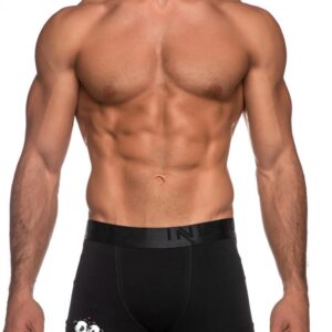Ανδρικό Boxer INIZIO Underwear 4501-30,με εξωτερικό μεταλιζέ Λάστιχο και σχέδιο Panda.