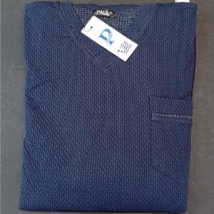 Βαμβακερή Ανδρική Πυζάμα PAUL Homewear 0800,σκούρο μπλε.