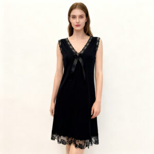 Γυναικείο Homewear με δαντέλα CLAIRE Katrania 7810.