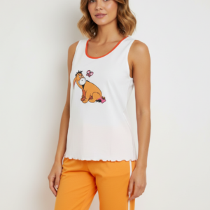 Γυναικείο Homewear με Κάπρι παντελόνι DYNASTY 13118.