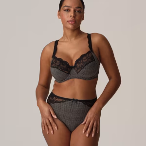 Σουτιέν με μπανέλα,χωρίς επένδυση,PRIMADONNA Madison Black Tailor 0162121,Cup F.