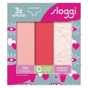 Hipster Slip SLOGGI Go Crush 10219671-M005,3 pack.