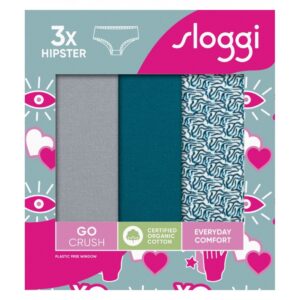 Hipster Slip SLOGGI Go Crush 10219671-V022,3 pack.
