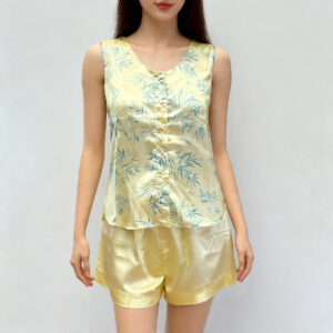 Σατέν Baby-doll αμάνικο, DYNASTY Homewear A 771.