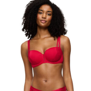 Σουτιέν TRIUMPH Palina Moonlight Kiss Balconette 10224803-κόκκινο.