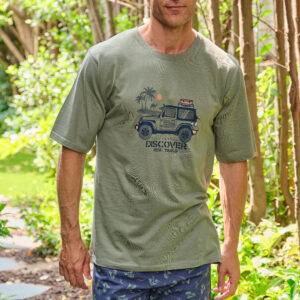 Βαμβακερή Ανδρική Πυζάμα MUSLHER Homewear 265024.