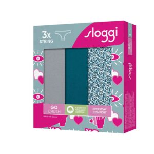 SLOGGI GO Crush String Slip 3pack,10219704-V022.