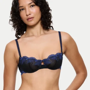 Σουτιέν με μπανέλα TRIUMPH Comfort Glam WH 10224928,μαύρο.